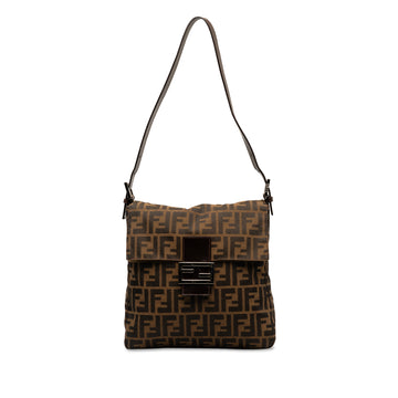 FENDI Zucca Canvas Shoulder Bag