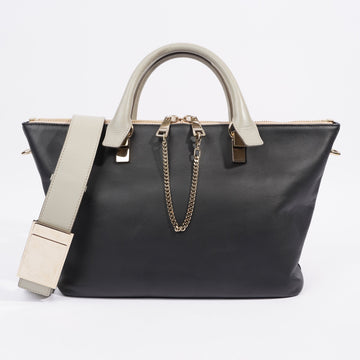 Chloe Baylee Medium Black / Grey Calfskin Leather