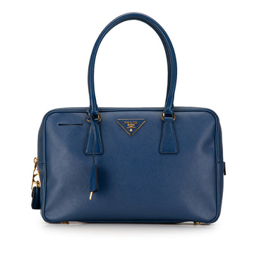 PRADA Saffiano Lux Bauletto Handbag