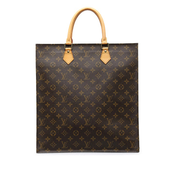 LOUIS VUITTON Monogram Sac Plat Tote Bag