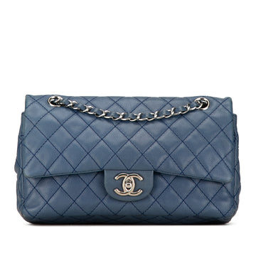 CHANEL Medium Classic Caviar Double Flap Shoulder Bag