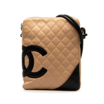 CHANEL Lambskin Cambon Ligne Crossbody Crossbody Bag