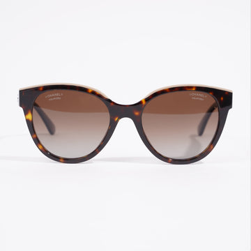 Chanel 5414 Sunglasses Tortoise Shell Acetate 140mm