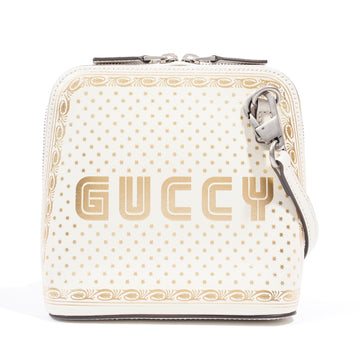 Gucci Guccy Mini Stars Cream / Gold Leather