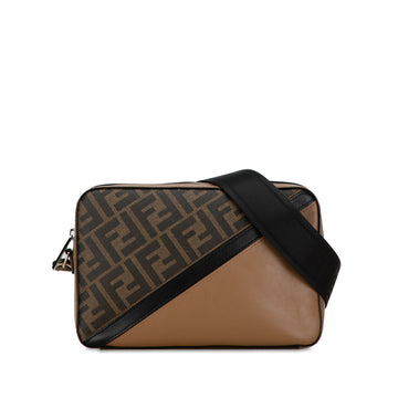 FENDI Zucca Diagonal Crossbody Bag