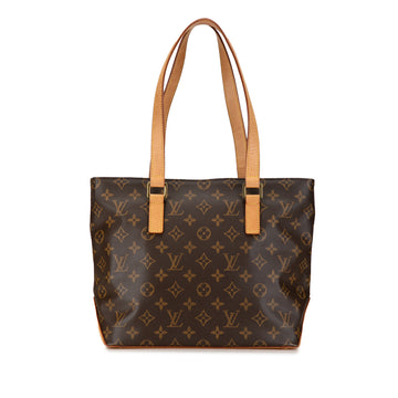 LOUIS VUITTON Monogram Cabas Piano Tote Bag