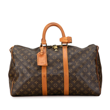 LOUIS VUITTON Monogram Keepall 45 Travel Bag