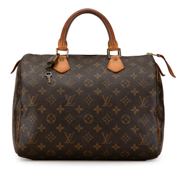 LOUIS VUITTON Monogram Speedy 30 Boston Bag