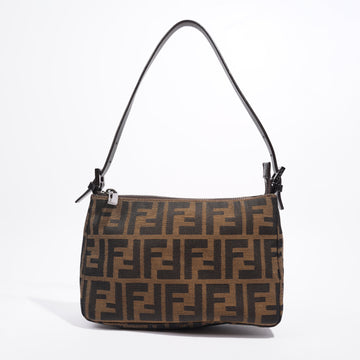 Fendi Zucca Mini Brown Monogram Canvas