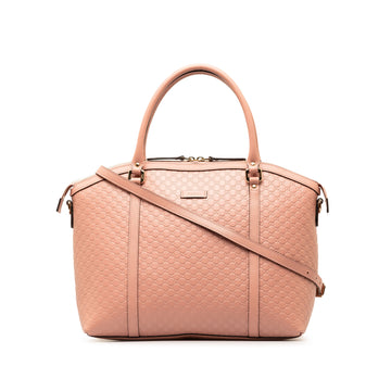 GUCCILarge Microssima Dome Satchel