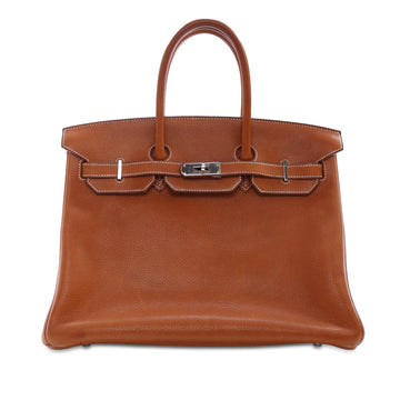 Hermes Barenia Faubourg Birkin Retourne 35 Handbag