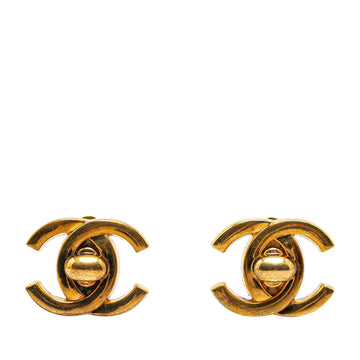 CHANEL CC Turnlock Earrings Costume Earrings