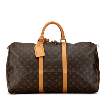 LOUIS VUITTON Monogram Keepall 50 Travel Bag