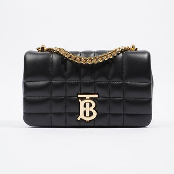 Burberry Lola Mini Black Lambskin Leather