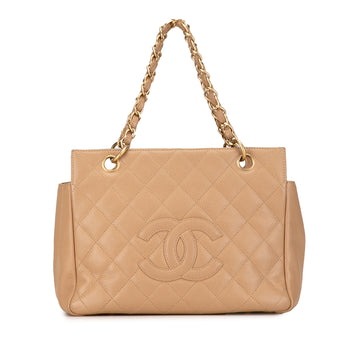 CHANEL Petite Caviar Timeless Shopping Tote Tote Bag