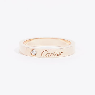 Cartier C de Cartier wedding ring Rose Gold Rose Gold 53