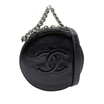 CHANEL Patent Round As Earth Bag