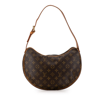 LOUIS VUITTON Monogram Croissant MM Hobo Bag