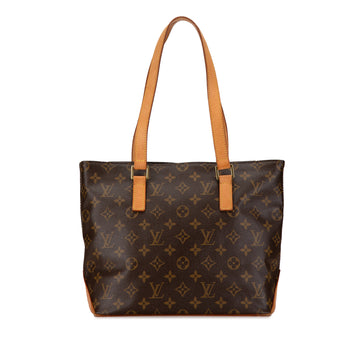 LOUIS VUITTON Monogram Cabas Piano Tote Bag