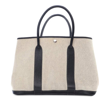 Hermes Toile Garden Party 36 Tote Bag