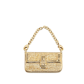 FENDI Gold Plated Baguette Bag Charm