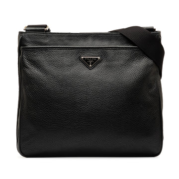 PRADA Leather Crossbody Bag