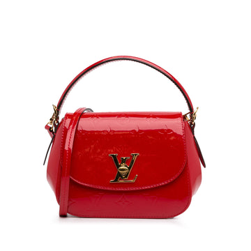 LOUIS VUITTON Monogram Vernis Pasadena Red