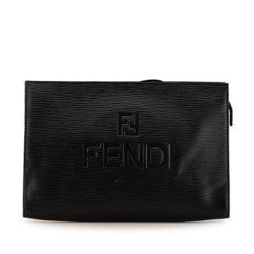 FENDI Leather Clutch Clutch Bag