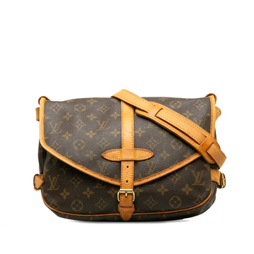 LOUIS VUITTON Monogram Saumur 30 Crossbody Bag