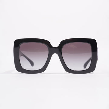 Chanel 5474-Q Sunglasses Black Acetate 140mm