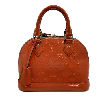 LOUIS VUITTON Monogram Vernis Alma BB Satchel