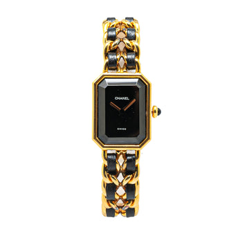 CHANEL Quartz Gold Plated Premiere Chaine Watch