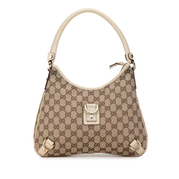 GUCCI GG Canvas Abbey D Ring Shoulder Bag