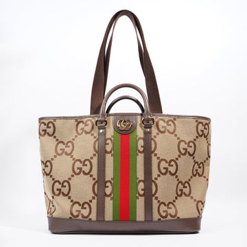 Gucci Jumbo GG Medium Brown Canvas Medium