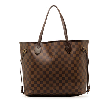 LOUIS VUITTON Damier Ebene Neverfull MM Tote Bag