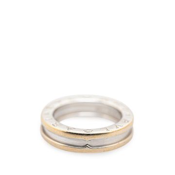 BVLGARI 18K White Gold B.Zero1 1 Band Ring