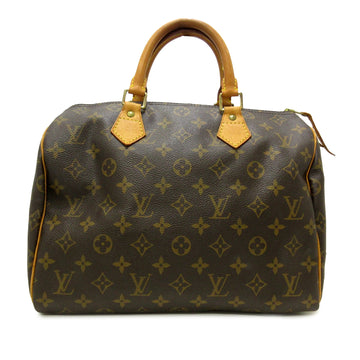 LOUIS VUITTON Monogram Speedy 30 Boston Bag