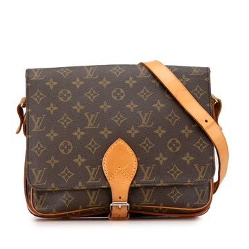 LOUIS VUITTON Monogram Cartouchiere GM Crossbody Bag