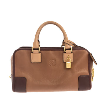 LOEWE Tricolor Leather Amazona 28 Handbag