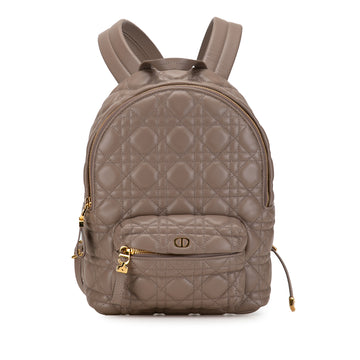 DIOR Small Lambskin Cannage Backpack