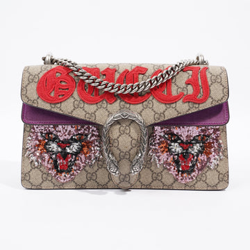 Gucci Dionysus Supreme / Red Coated Canvas Small