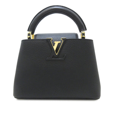 LOUIS VUITTON Taurillon Mini Capucines Satchel