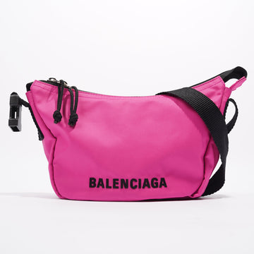 Balenciaga Wheel Sling Pink Nylon