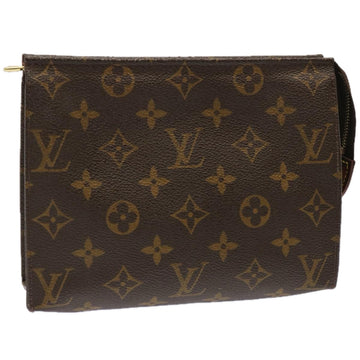 LOUIS VUITTON Monogram Poche Toilette 19 Pouch M47544 LV Auth ac2949