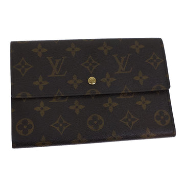 LOUIS VUITTON Monogram Porte Tresol International Wallet M61215 LV Auth ac2980