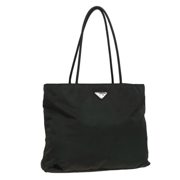 PRADA Tote Bag Nylon Green Auth ac3085