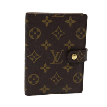 LOUIS VUITTON Monogram Agenda PM Day Planner Cover R20005 LV Auth ac3177