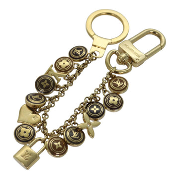 LOUIS VUITTON Monogram Porte Cles Chainne Pastilles Charm M66172 LV Auth ac3239