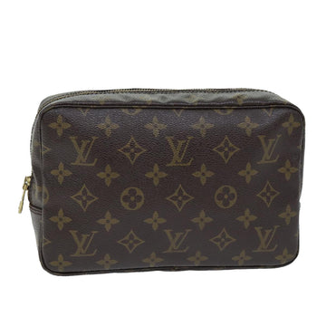 LOUIS VUITTON Monogram Trousse Toilette 23 Clutch Bag M47524 LV Auth am6087