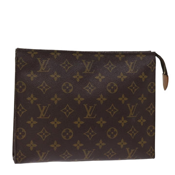 LOUIS VUITTON Monogram Poche Toilette 26 Pouch M47542 LV Auth am6319